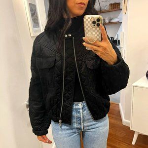 Black Bomber Jacket